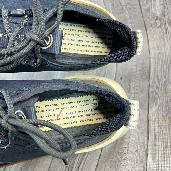 Cole Haan 5.ZEROGRAND Wingtip Oxford Shoes Men's 9W Light Navy C36507 NWOB - Picture 10 of 11